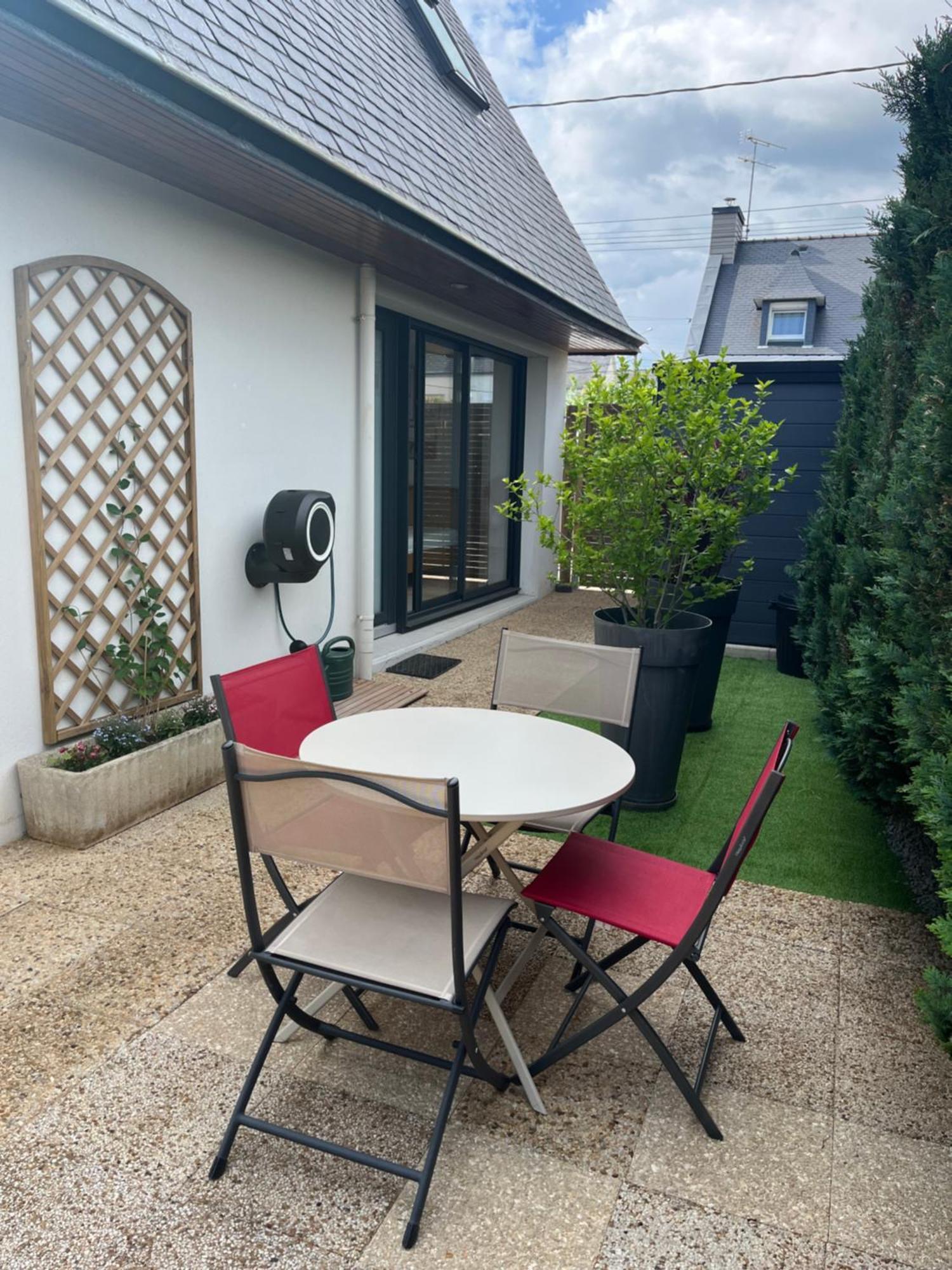 Au Jardin Ginkgo Lägenhet Quimper Exteriör bild